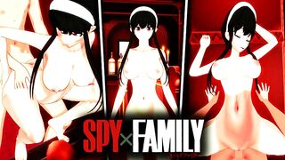 การ์ตูนโป๊ญี่ปุ่นจากซีรีส์มังงะ เรื่อง Spy X Family Porn พ่อเป็นนักสืบบ้าหี แม่เป็นนักฆ่าที่ไม่สนเรื่องเย็ด พ่อเลยรับลูกบุญธรรมมาเย็ดแก้เงี่ยน แต่อาเนียลูกที่รับมาเลี้ยงดันอ่านใจคนออก กว่าจะได้กระเด้าต้องนั่งชักว่าวอยู่หลายวัน