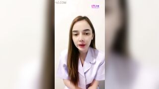 69ไลฟ์สด สาวพยาบาลไลฟ์สดแก้ผ้านมแท้สวยใหญ่เบ้อเร่อหาตังเลี้ยงผัว เลยมาแก้ผ้าไลฟ์สด ถ่ายทอดสดสยิวคาชุดยูนิฟอร์มพร้อมถอดโชว์แบบเต็มกำลัง ถอดทุกชิ้นตามคำเรียกร้องของแฟนคลับทีเด็ด