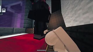 Minecraft Sex เกมโป๊ xxx มายคราฟภาคพิสดาร ชาวบ้านสาวนมใหญ่ไม่ใส่เสื้อผ้ามาเดินแก้ผ้าอยู่ห้องออนไลน์ เลยโดนตัวละครผู้ชายจับเย็ดใส่สกิลเด้าหีถี่ ล่อซะน้ำเงี่ยนแตกเลย