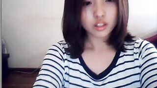 Pretty Asian Teen เปิดกล้องโชว์หีสวย ช่วยตัวเองหน้ากล้อง webcam เด็ดจริงๆครับน่ารักนางฟ้าชัดๆ