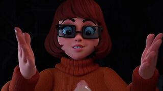 การ์ตูนโป๊3D ดัดแปลงจากเรื่องสกูบี้ดู SCOOBY DOO XXX น้องเวลม่าสาวแว่นผมส้มโดนจับกดหัวบ๊วบควยตอนไขปริศนา หลงมาอยู่คนเดียวแถมมีกระเจี๊ยวใหญ่ยาวอยู่ตรงหน้า นอนถ่างร่องหีให้ควยปริศนาเย็ดสดแตกใน แล้วงัดหำมาดูดน้ำว่าวจนหมดควย