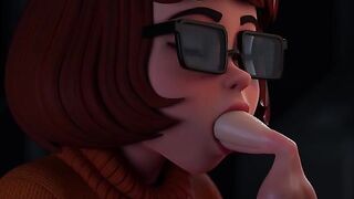 การ์ตูนโป๊3D ดัดแปลงจากเรื่องสกูบี้ดู SCOOBY DOO XXX น้องเวลม่าสาวแว่นผมส้มโดนจับกดหัวบ๊วบควยตอนไขปริศนา หลงมาอยู่คนเดียวแถมมีกระเจี๊ยวใหญ่ยาวอยู่ตรงหน้า นอนถ่างร่องหีให้ควยปริศนาเย็ดสดแตกใน แล้วงัดหำมาดูดน้ำว่าวจนหมดควย