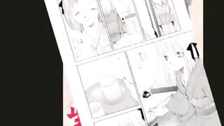 การ์ตูนวาย Hentai Key โป๊18+ นักเขียนการ์ตูนเกย์พบรักแฟนคลับหนุ่ม เลยใช้โอกาสนี้ ฝึกท่าทางการเย็ด Gay Porn นัดเย็ดเอาสดจนแตกเต็มรูตูด แล้วเอาไปเขียนการ์ตูนให้ขายดียิ่งขึ้น