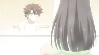 การ์ตูนโป๊ 18+ อาบน้ำกับแฟนครั้งแรกโดนนมถูหลัง จนหำแข็ง e hentai แล้วจับแฟนเย็ดหีในห้องน้ำ กระแทกหีจนน้ำตาแตก แล้วแหกหีล้าง