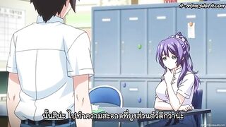 การ์ตูนXXXอนิเมะซับไทย Mankitsu happening พลังจิตสะกิดติ่ง พนักงานหื่นมีพลังวิเศษเจอสาวเงี่ยนในที่ต่างๆ จนได้เย็ดกับลูกค้า ผู้จัดการเห็นก็เงี่ยนหีชวนเย็ดหลังร้าน