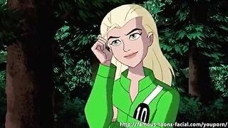 Cartoonsex Ben 10 การ์ตูนโป๊เบ็นเท็น xxx จูลี่แฟนสาวผมสั้นแต่ขยันซอย จับเบ็นเท็นหนุ่มยอดมนุษย์ขย่มเย็ดสุดลำ แล้วชักว่าวเอาร่องหีถูหัวควยเสียวจนโดนเบ็นเท็นรุกหนักจับกระหน่ำเย็ดจนเสร็จคารู