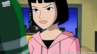 Cartoonsex Ben 10 การ์ตูนโป๊เบ็นเท็น xxx จูลี่แฟนสาวผมสั้นแต่ขยันซอย จับเบ็นเท็นหนุ่มยอดมนุษย์ขย่มเย็ดสุดลำ แล้วชักว่าวเอาร่องหีถูหัวควยเสียวจนโดนเบ็นเท็นรุกหนักจับกระหน่ำเย็ดจนเสร็จคารู