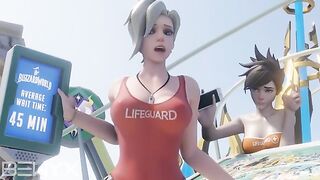 XXXX การ์ตูนโป๊จากเกมฝรั่ง Overwatch 3D Porn แหวกชุกวันพีช แล้วกระแทกหี ให้ผู้หญิงขึ้นบนขย่มควย โดนควยคนเหล็ก มีจุกมดลูกแน่ๆ