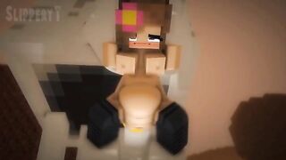 การ์ตูน18+ แนวล้อเลียนหลุดๆ Minecraft สาวไมน์คราฟต์กำลังเอากับคู่เย้ด ก่อนโดนพี่มืดสวมรอยจับเย็ดโหดแตกใน แล้วยังวาร์ปไปโดนย่ำยีหีอีกหลายดอก Parody Anime