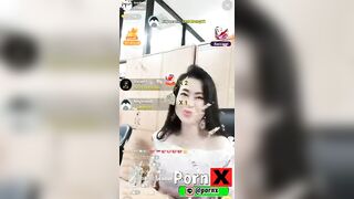 สาวออฟฟิศไทยแอบไลฟ์โชว์สยิวในที่ทำงาน Nong69