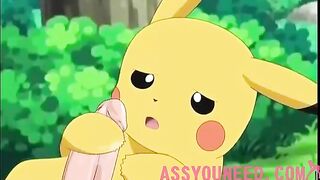 Porn Pokemon หนังxการ์ตูนโป๊เฮ็นไท นักล่าโปเกม่อน เจอสาวสวยหลงทางอยู่ เลยช่วยสงเคราะห์เอาน้ำควยให้กิน แล้วเย็ดแตกในใส่หีไปอีกน้ำนึง