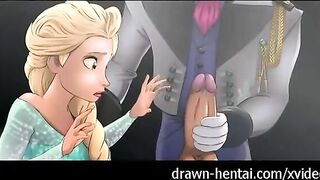 การ์ตูนโป๊พรีเมี่ยมจาก HENTAI FROZEN เจ้าหญิงเอลซ่านอกจากหีสวยแล้ว เธอยังโม๊กควยขั้นเทพ อยากดูลีลาเย็ดพร้อมอมควยของเอลซ่าXXXรีบมาชมหีเธอกันได้เลย