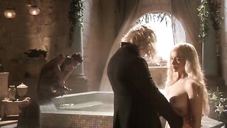 ฉาก18+เรทxxx จากซีรีย์ดังต่างประเทศ Game Of Thrones แม่มังกรโดนควยชนเผ่าเย็ด ควยเท่าแขนแทงหีไม่ยั้ง เย็ดโหดเสียบเข้าไปสุดลำ