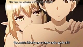 หนังโป๊การ์ตูน Hentai Isekai sex เงี่ยนจัดกระแทกหีสาวนมใหญ่