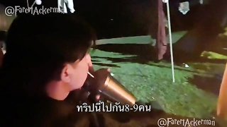 เย็ดกันในเต๊นท์ครั้งแรกของเรากับแฟน ตื่นเต้นสุดๆ ต้องครางให้เบา