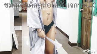 น้องชะเอมนัดชายเดี่ยวเย็ดคาชุดนอน nonthabiri01 สาววัยรุ่นสักลายบางกรอบ จัดชายเดี่ยวมาล่อหีในชุดนอนไม่ได้นอน โดนไข่สั่นยัดหีล้วงหีเขี่ยแตด ก่อนจัดท่า 69 โม๊กควย ก่อนจัดหนักแหกหีเย็ดขึ้นขย่มควย เอากันซอยไม่ยั้งครางเสียวเร้าๆ จนน้ำแตก