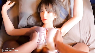 sex doll กะแทกสดหีปลอม ตุ๊กตายาง หีแฉะเหมือนของจริงกะแทกรัวเสียวมากน้ำแตกใน