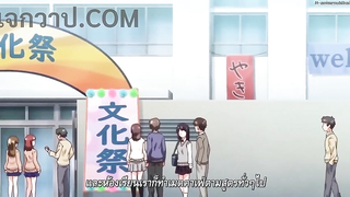 อนิเมะโป๊ซับไทย ตอนที่1 Kaede To Suzu The Animation หลงรักรุ่นพี่แต่ผิดกฎ เลยแหกหีให้เย็ดแทนแหกกฏ โดนรุ่นพี่เล่นหีเสียวด้วยดิลโด้ เสียวหีน้ำแตกจนต้องชวนเพื่อนสาวมารุมเย็ดรุ่นพี่สุดหล่อเอาให้น้ำเสียวหมดตัว